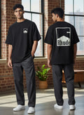 Rhude Black Graphic Crewneck T-Shirt