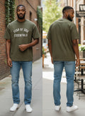 Essentials Fear Of God Olive Graphic Crewneck T-Shirt