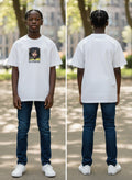 Supreme White Graphic Crewneck T-Shirt